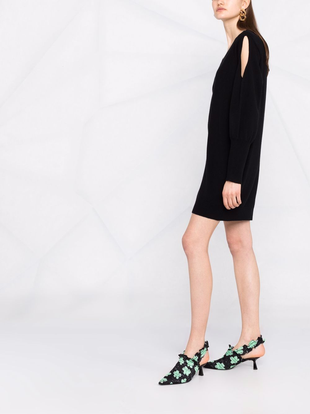 Knit Dress, Stella McCartney, Black, Elegant, Luxury