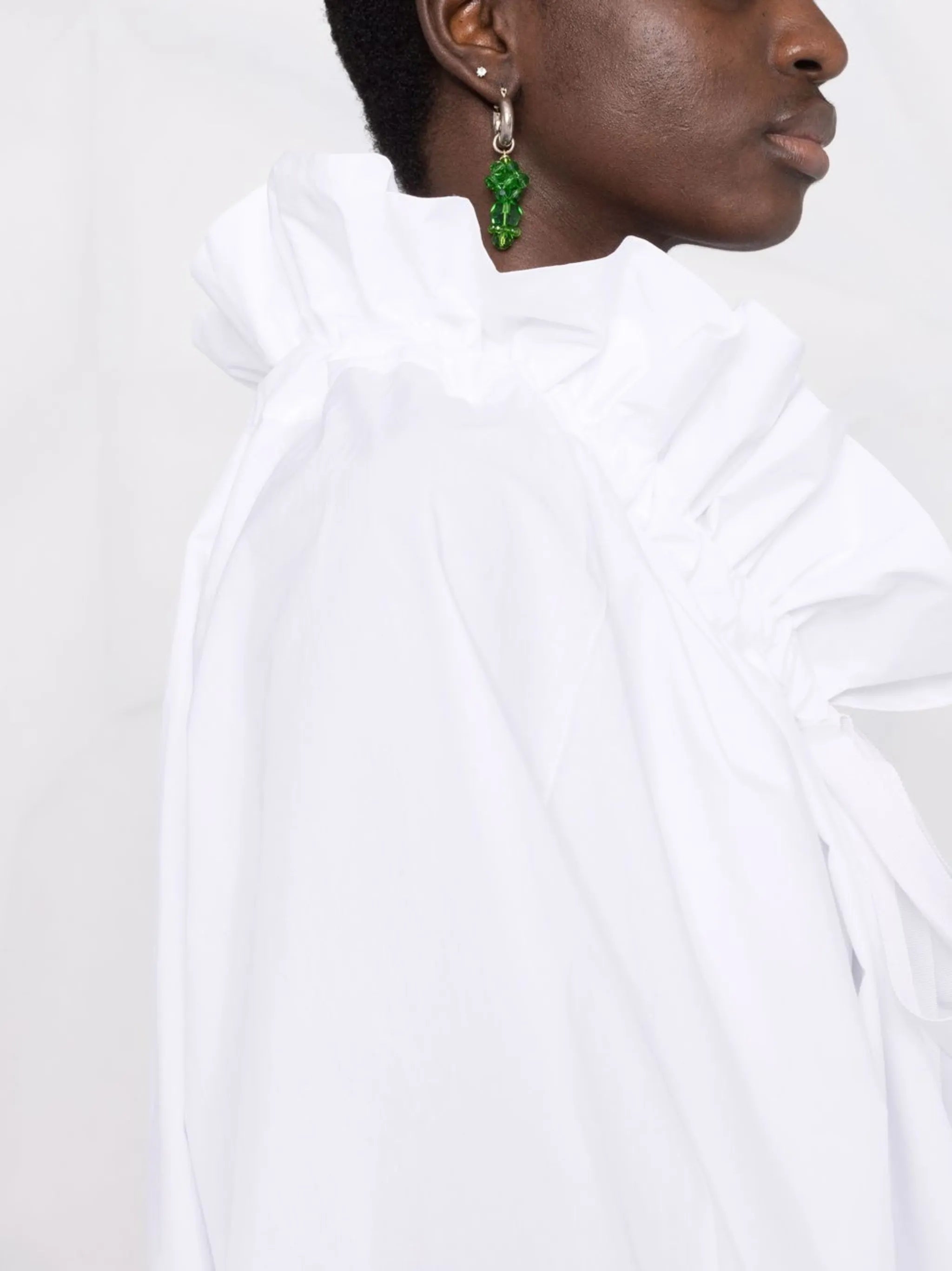 Image of Iconic Blouse by Patou for Women - Season Autumn-Winter 2025 - Model view 2