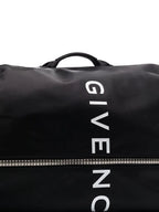 Image of Nylon Backpack with Adjustable Straps by Givenchy for Men - Season Spring-Summer 2025 - Model view 4