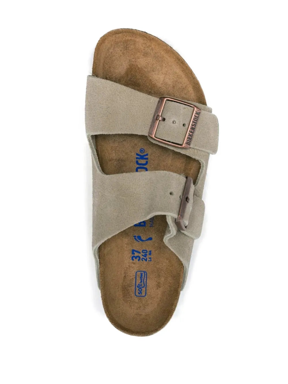 Beige Suede Slides, Birkenstock Arizona, Luxury Footwear, Comfortable Designer Slides, High-End Footwear
