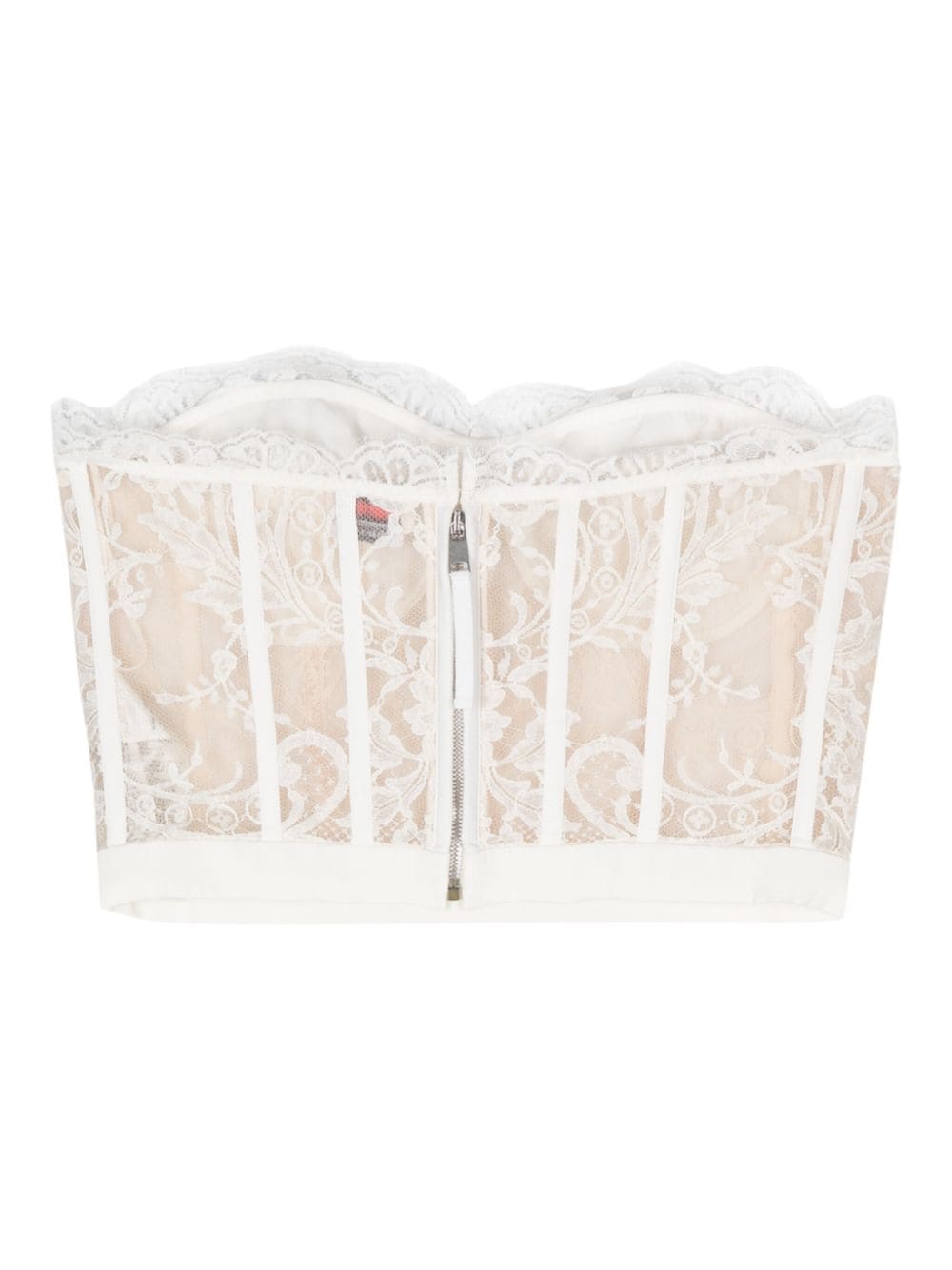 Alexander McQueen, white lace corset, luxury fashion, women's corset, designer corset