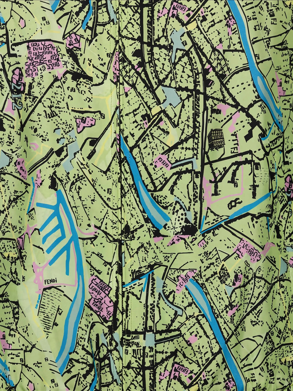 フェンディのFendi Map Jacketの画像 - メンズ - 2022年春夏シーズン - 商品詳細ビュー4