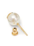 Image of VLogo Pearl Earrings by Valentino Garavani for Women - Season Autumn-Winter 2025 - Detail View 7
