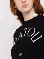 Imagen del suéter de punto Patou de Patou para mujeres - Temporada Otoño-Invierno 2025 - Vista modelo 4