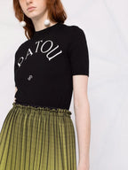 Imagen del suéter de punto Patou de Patou para mujeres - Temporada Otoño-Invierno 2025 - Vista modelo 2
