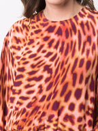 Image of Silk Dress by Stella McCartney for Women - Season Autumn-Winter 2022 - Model view 5