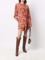 Image of Silk Dress by Stella McCartney for Women - Season Autumn-Winter 2022 - Model view 1