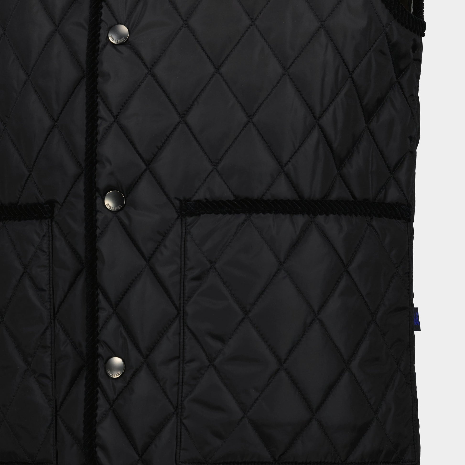 Tiverton vest, black quilted vest, Burberry vest, men's sleeveless outerwear, fashion vest