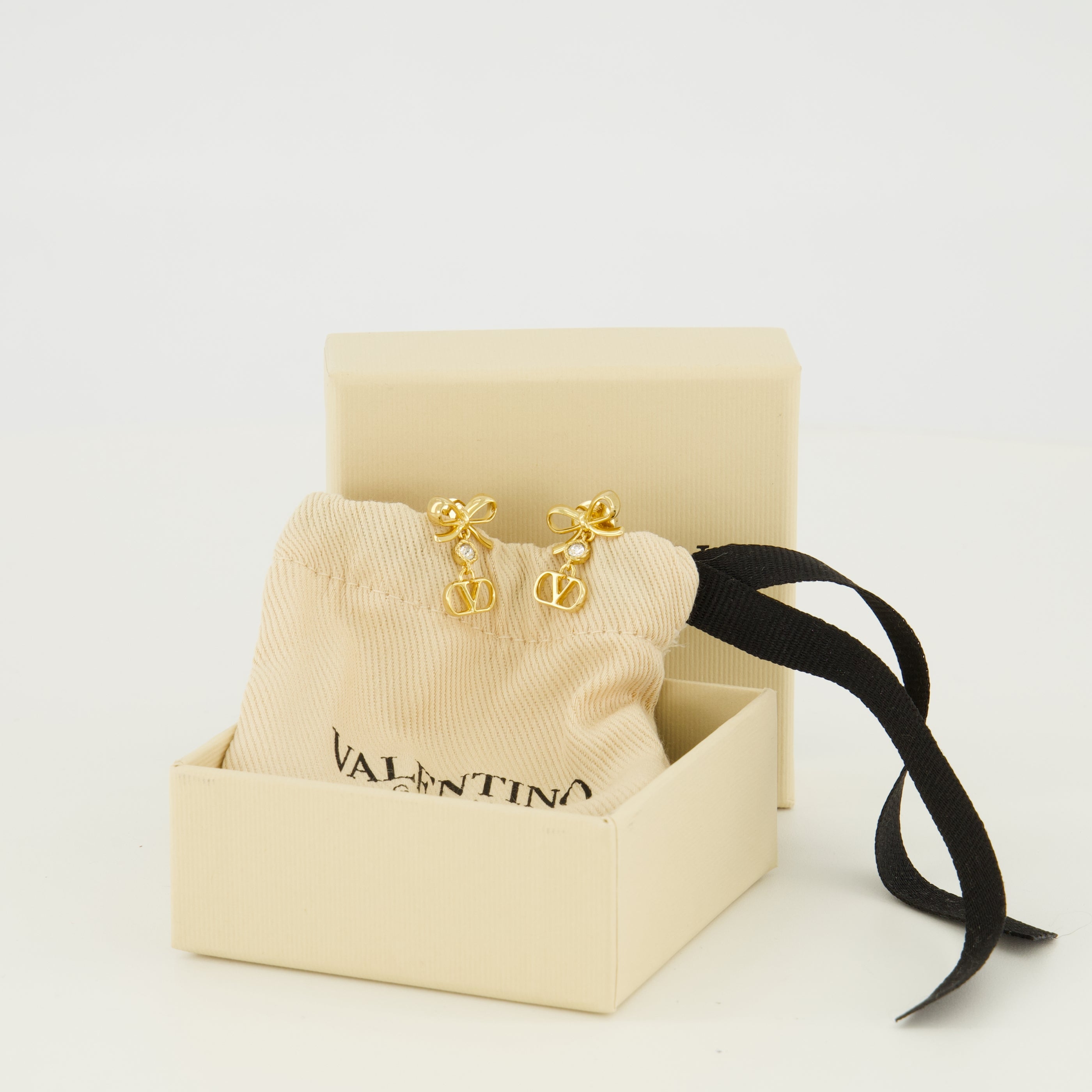 Boucles d'oreilles Vlogo avec cristaux Swarovski®