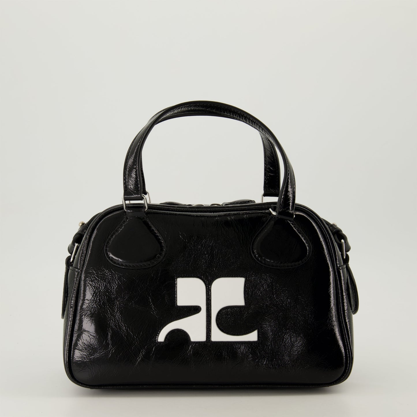 Courrèges, Bowling Bag, Unisex Accessories, Vinyl Bag, Autumn-Winter 2024