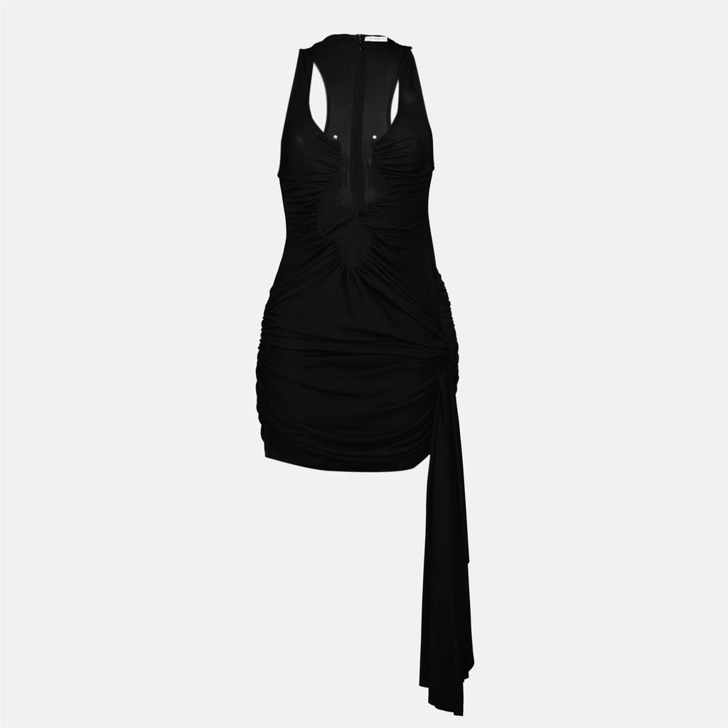 Salacia dress, Christopher Esber, black dress, viscose dress, mini dress