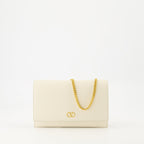 VLogo Pouch, Valentino Garavani, chain pouch, leather accessory, designer pouch