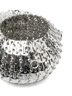 Iconic 1969 Bag, Silver Sphere Bag, Rabanne Collection, Elegant Handbag, Removable Chain Strap