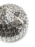 Iconic 1969 Bag, Silver Sphere Bag, Rabanne Collection, Elegant Handbag, Removable Chain Strap