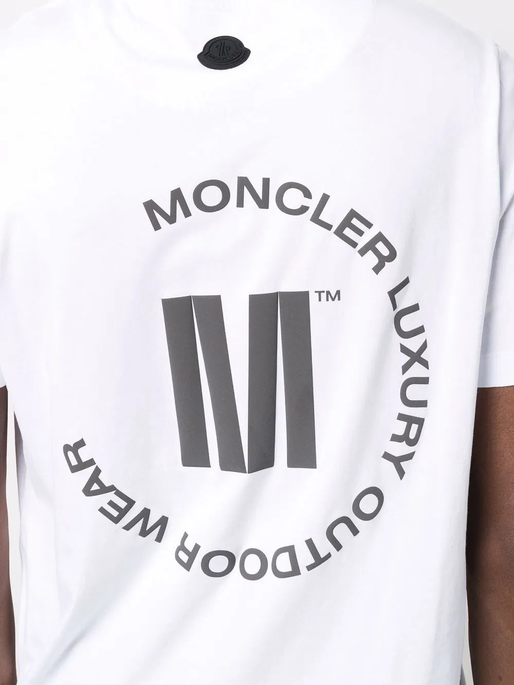 MONCLER ロゴ Tシャツ 2枚セット ホワイト ブラック