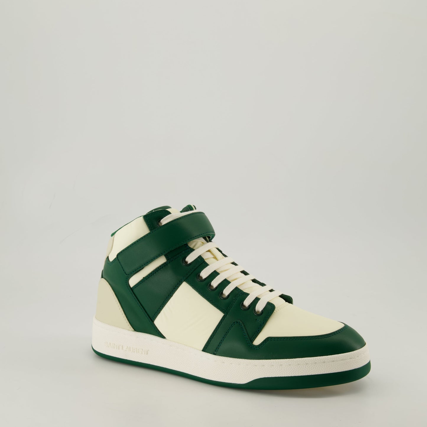 high-top sneakers, nylon sneakers, fashion sneakers, Autumn-Winter 2024, gum sole sneakers