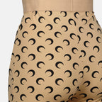 Image of Jersey Moon Cyclist Shorts by Marine Serre for Women - Season Autumn-Winter 2025 - Product detail view 3