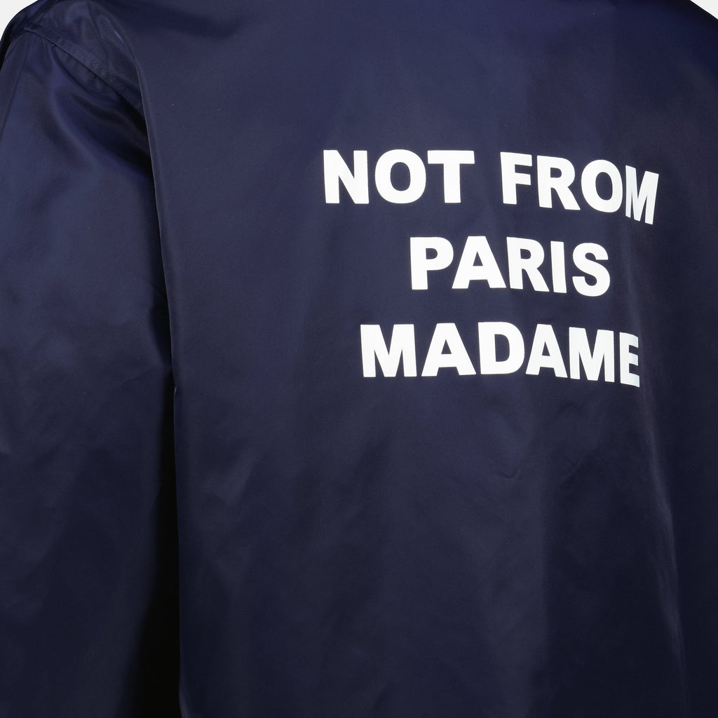 Slogan Oversized Jacket
