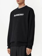Burberry, Men's Blue Sweatshirt, Luxury Comfort, Casual Style, High-End Ready-to-Wear