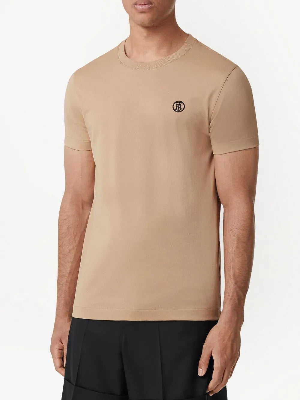 Beige Logo T-shirt - Burberry - Men | WE IN STYLE Beige Logo T-shirt - Burberry - Men | WE IN STYLE