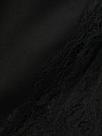 Black lace trousers, Alexander McQueen women, elegant trousers, luxury women's trousers, high-end fashion