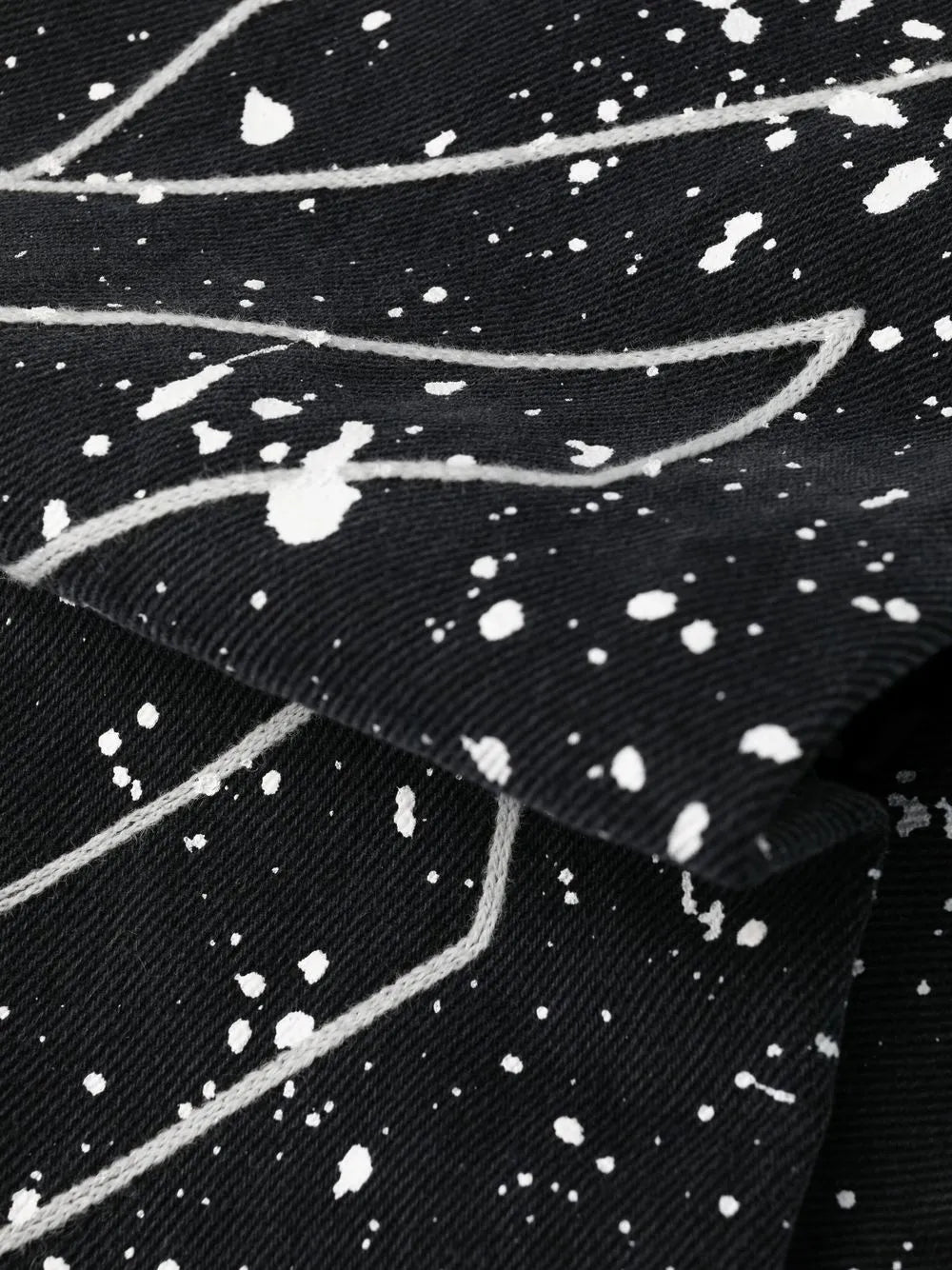 Off-White jeans, Diag Paint jeans, black designer jeans, luxury streetwear, men's high-fashion denim