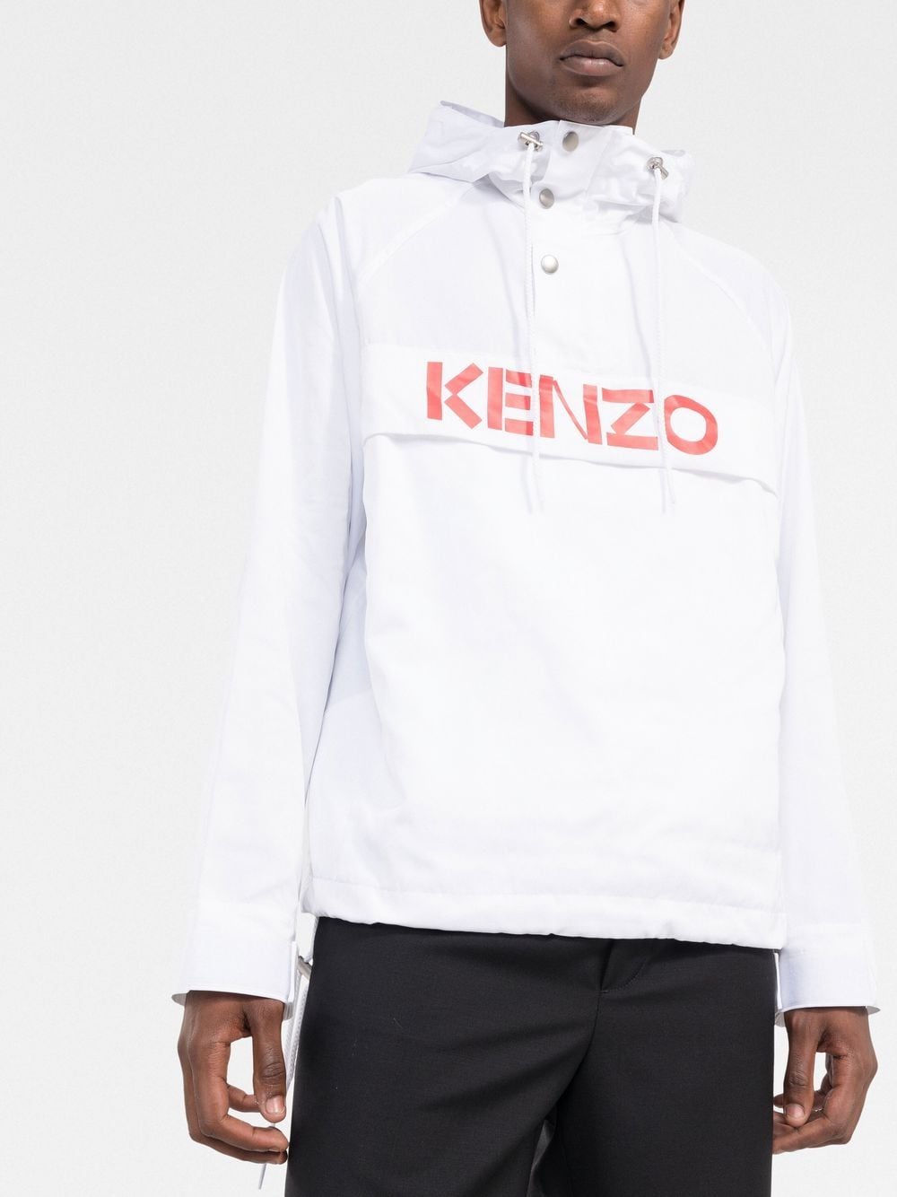 Kenzo, men's windbreaker, luxury clothing, logo jacket, high-end fashion