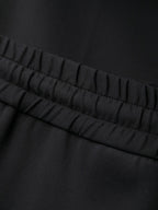 Men's jogging pants, casual luxury, comfortable style, timeless black, high-end fashion