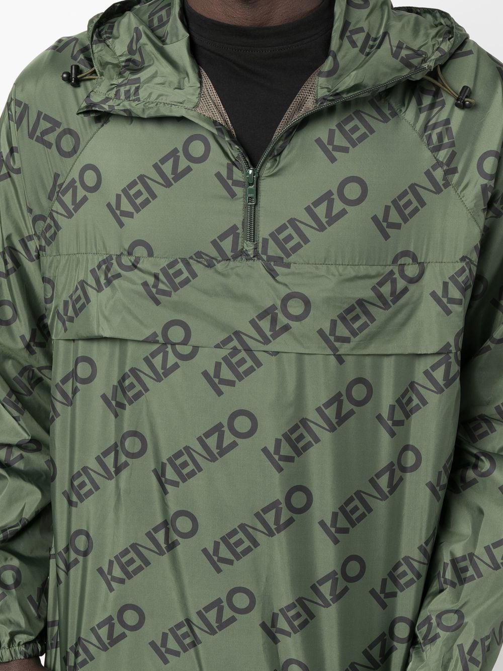 - Kenzo Men's Windbreaker
- Green Monogrammed Jacket
- Luxury Fashion for Men
- Elegant Ready-to-Wear
- Kenzo Outerwear Clothing