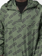 - Kenzo Men's Windbreaker
- Green Monogrammed Jacket
- Luxury Fashion for Men
- Elegant Ready-to-Wear
- Kenzo Outerwear Clothing