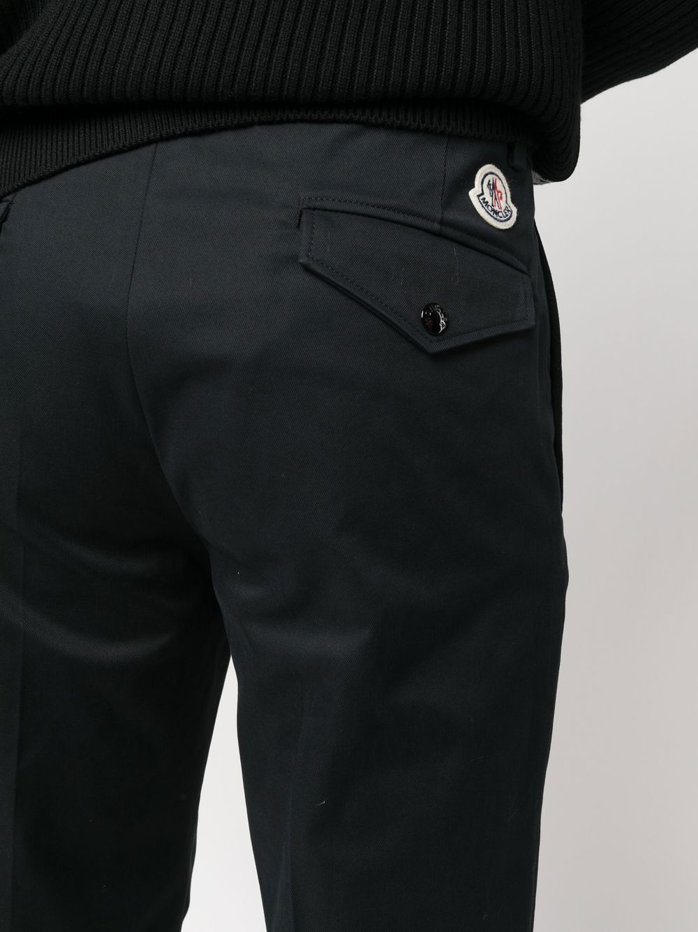 Chino trousers, Moncler, men's fashion, black trousers, luxury