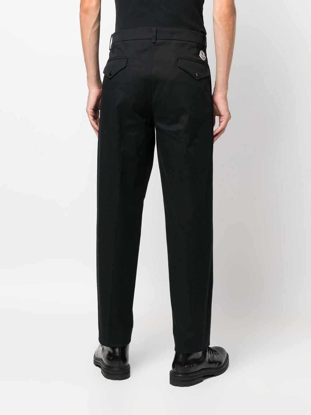 Chino trousers, Moncler, men's fashion, black trousers, luxury