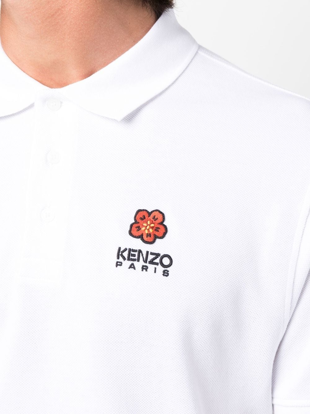 Kenzo polo, Boke Flower, men's luxury polo, floral motif polo, designer men's wear