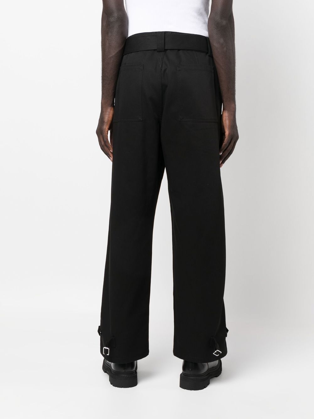 military cargo pants, Alexander McQueen, unisex luxury pants, black cargo pants, designer cargo pants