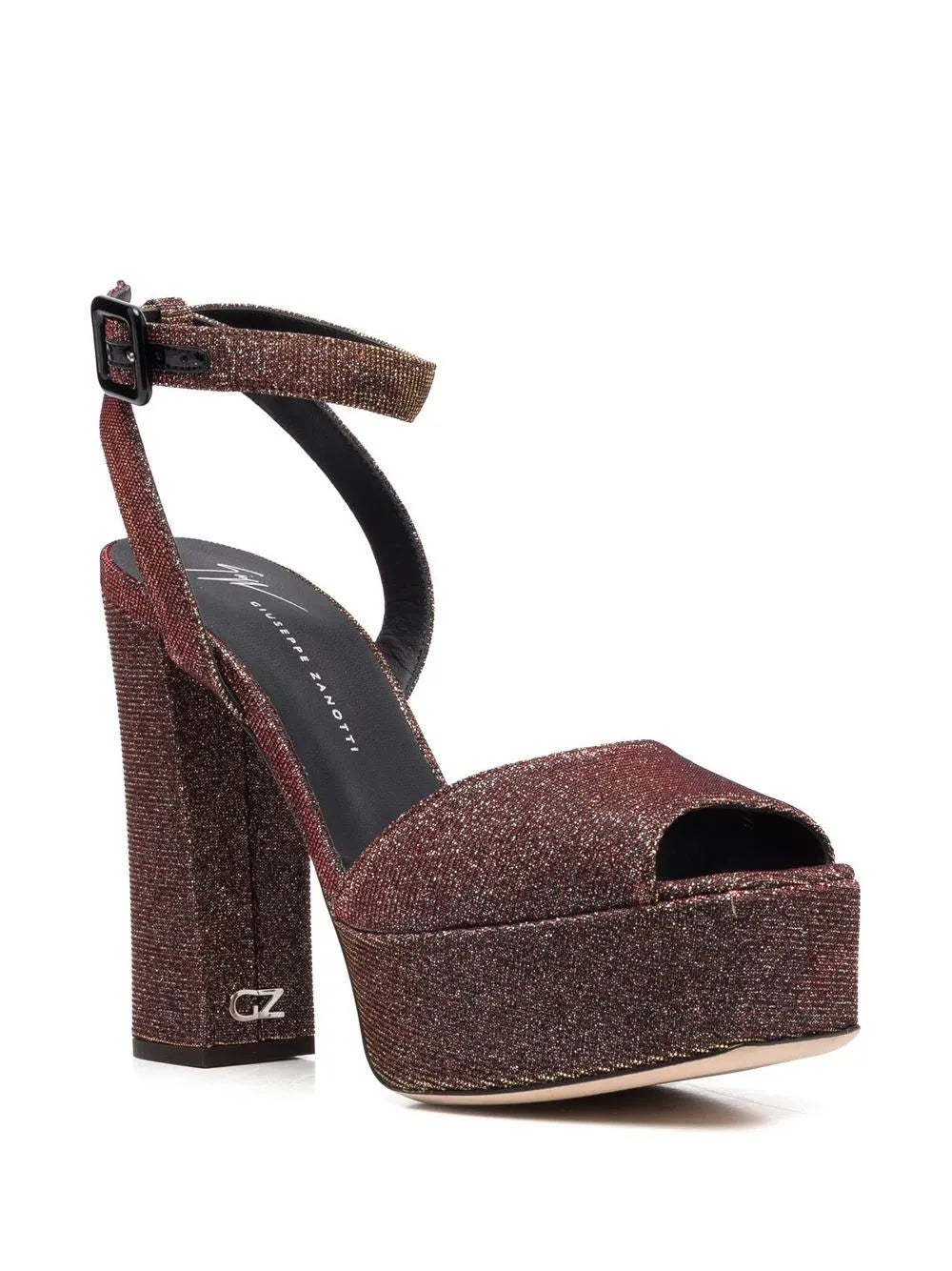 Giuseppe Zanotti, Glitter Sandals, Luxury Footwear, Women's Designer Shoes, High-End Sandals