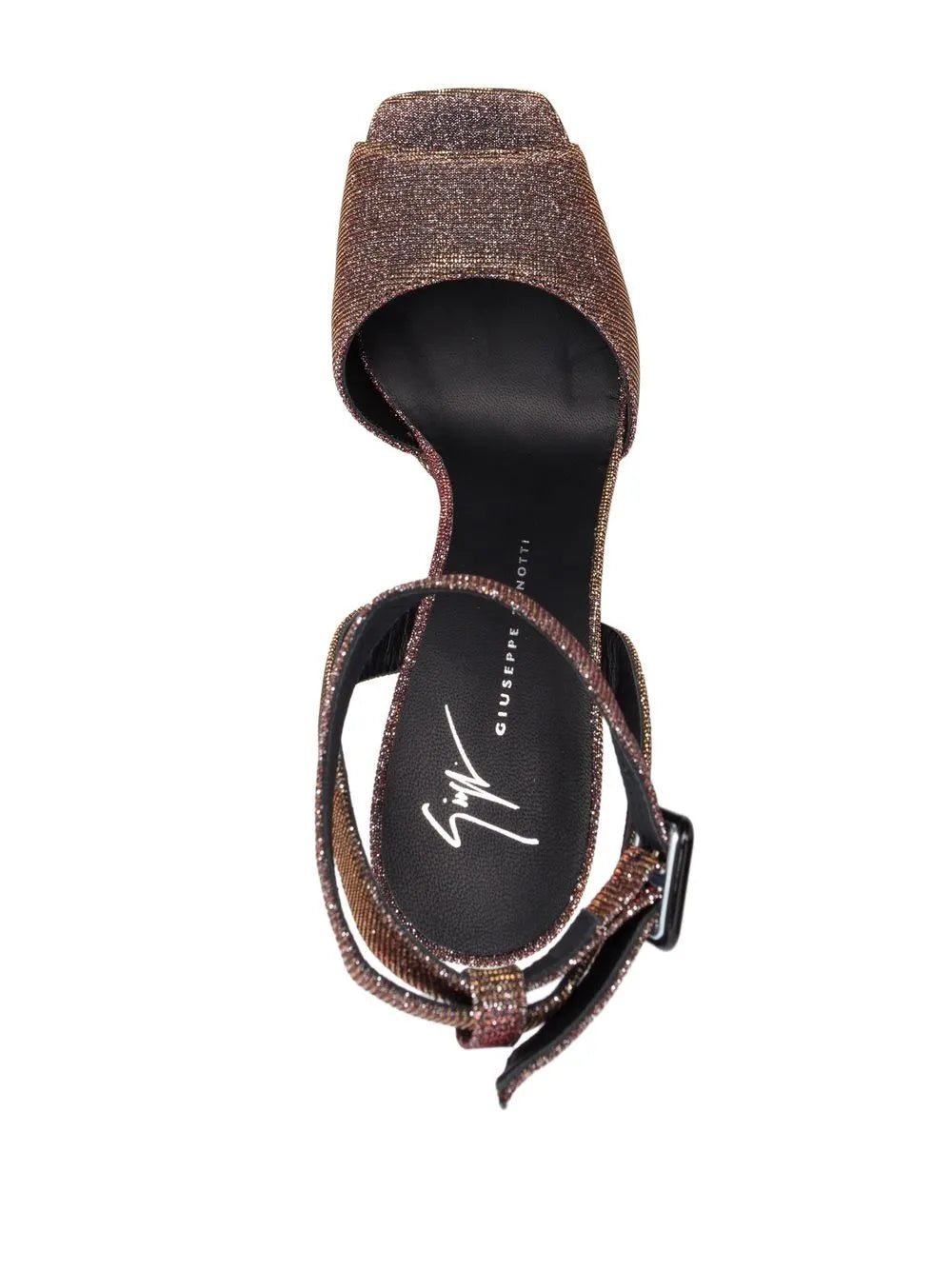 Giuseppe Zanotti, Glitter Sandals, Luxury Footwear, Women's Designer Shoes, High-End Sandals