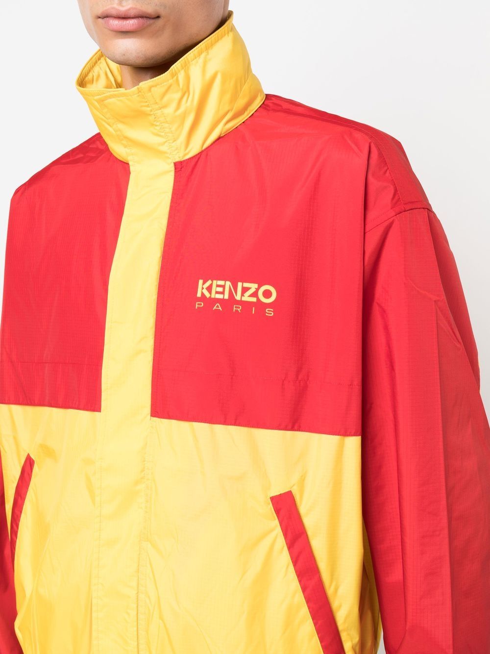 Kenzo, Men's Windbreaker, Colorblock Jacket, Luxury, High-end