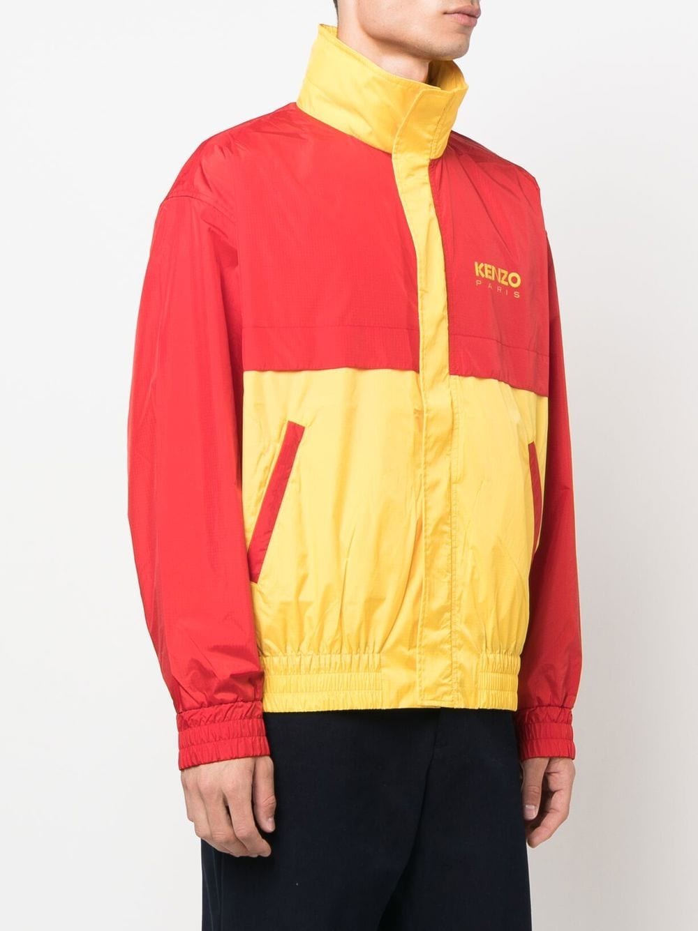 Kenzo, Men's Windbreaker, Colorblock Jacket, Luxury, High-end