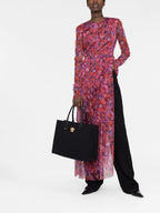 Versace tote, luxury canvas bag, black tote, high-end accessories, Medusa emblem