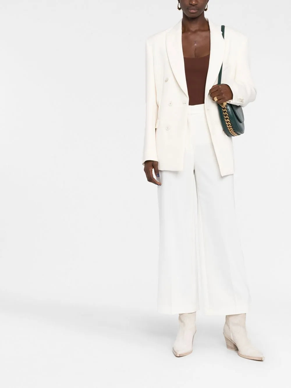 Stella McCartney, pleated trousers, women's pants, luxury, women's fashion