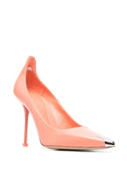 Alexander McQueen, Escarpins Punk Rose, luxury women’s shoes, designer heels, elegant punk footwear