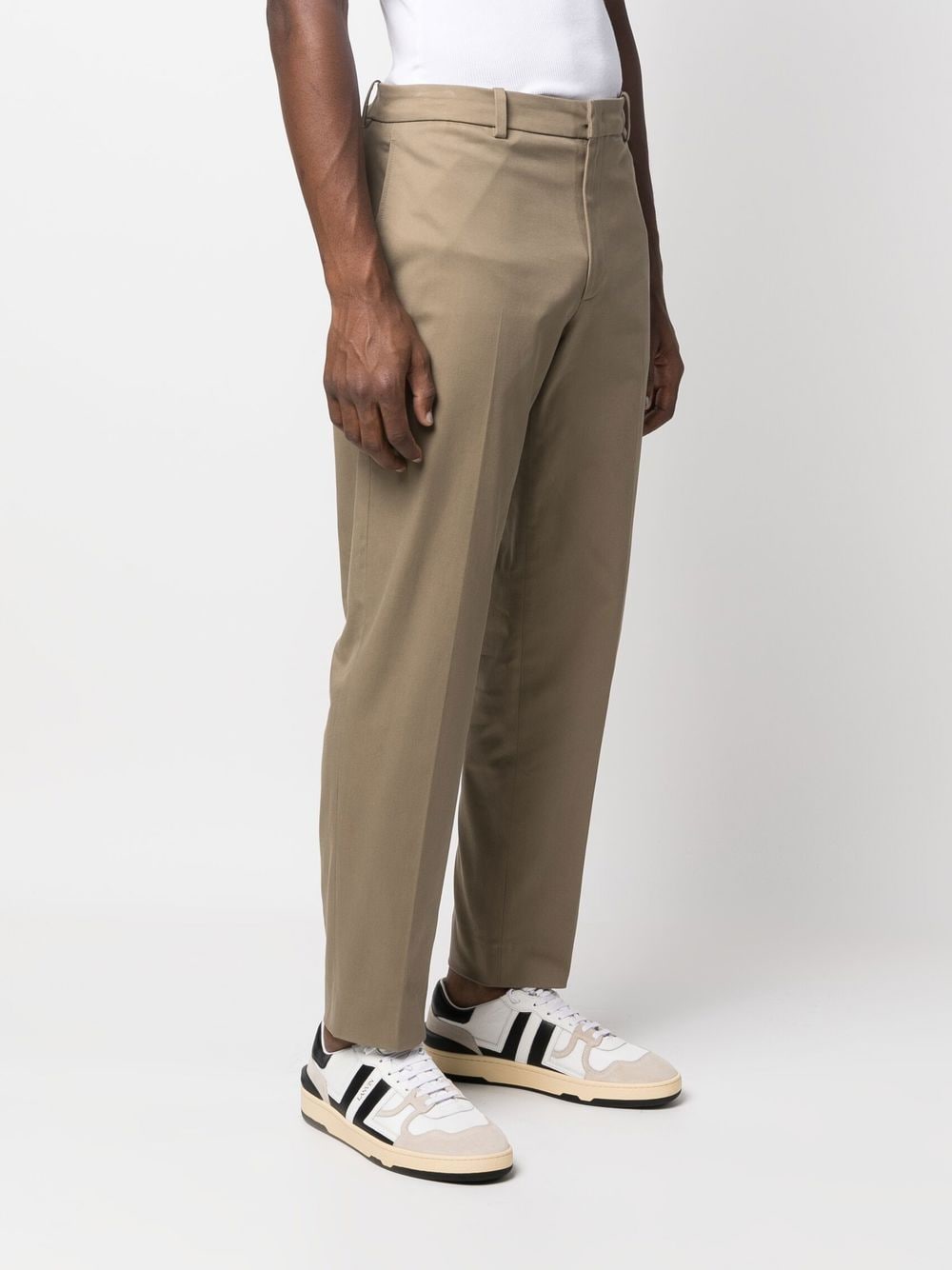 Chino Pants, Beige, Men, Elegant, Casual-Chic