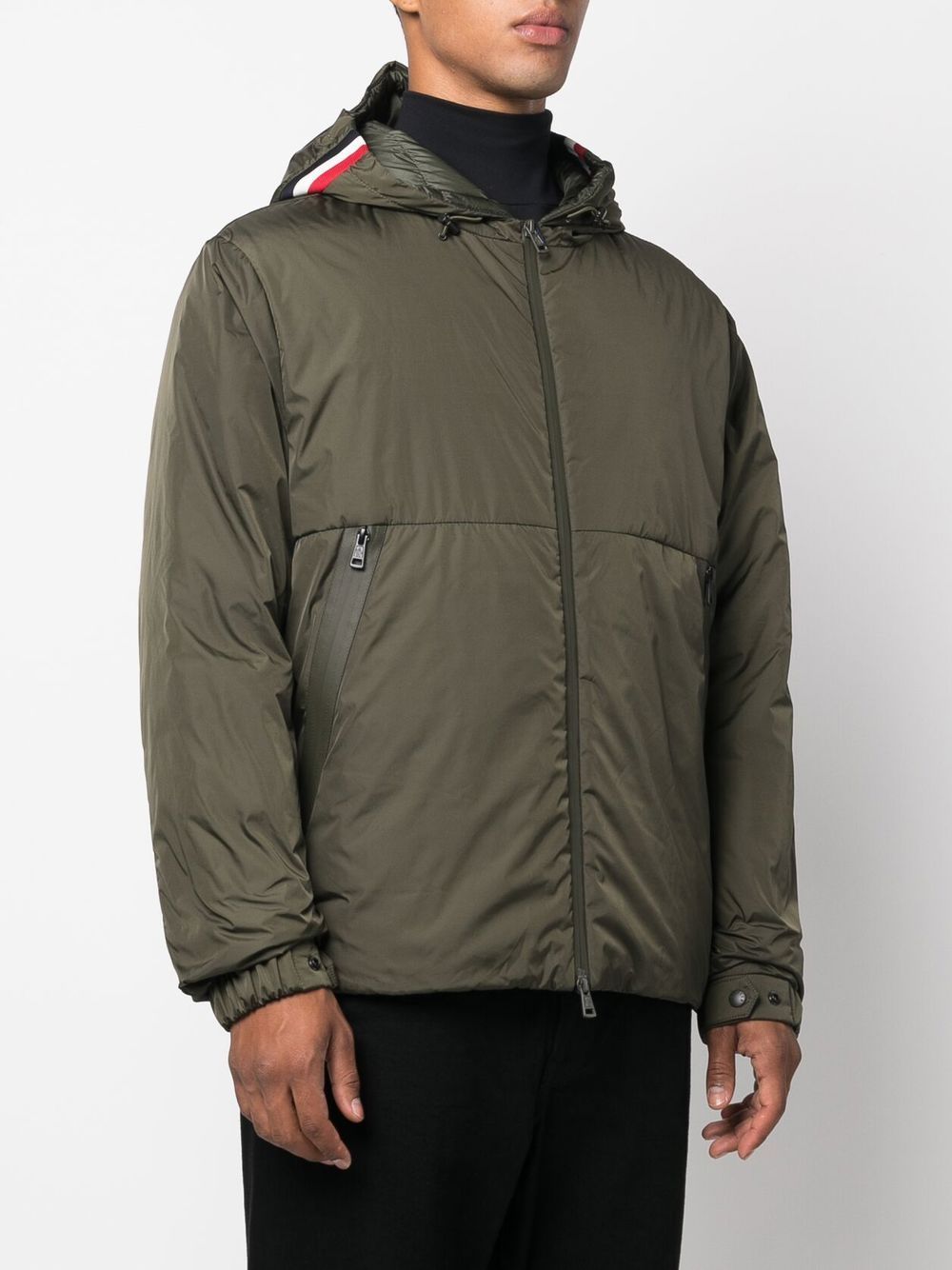 Moncler, green jacket, luxury, elegance, ready-to-wear