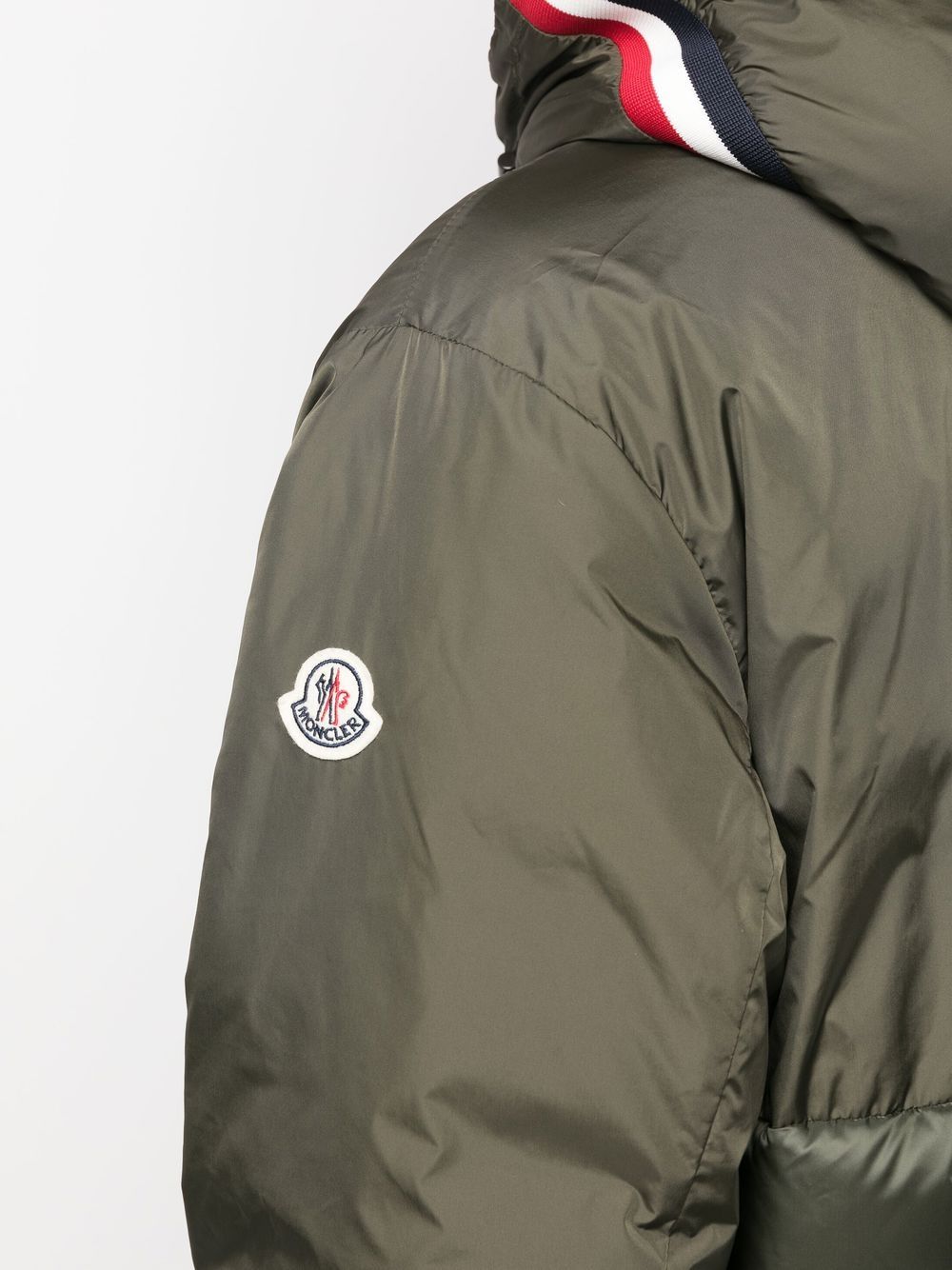 Moncler, green jacket, luxury, elegance, ready-to-wear