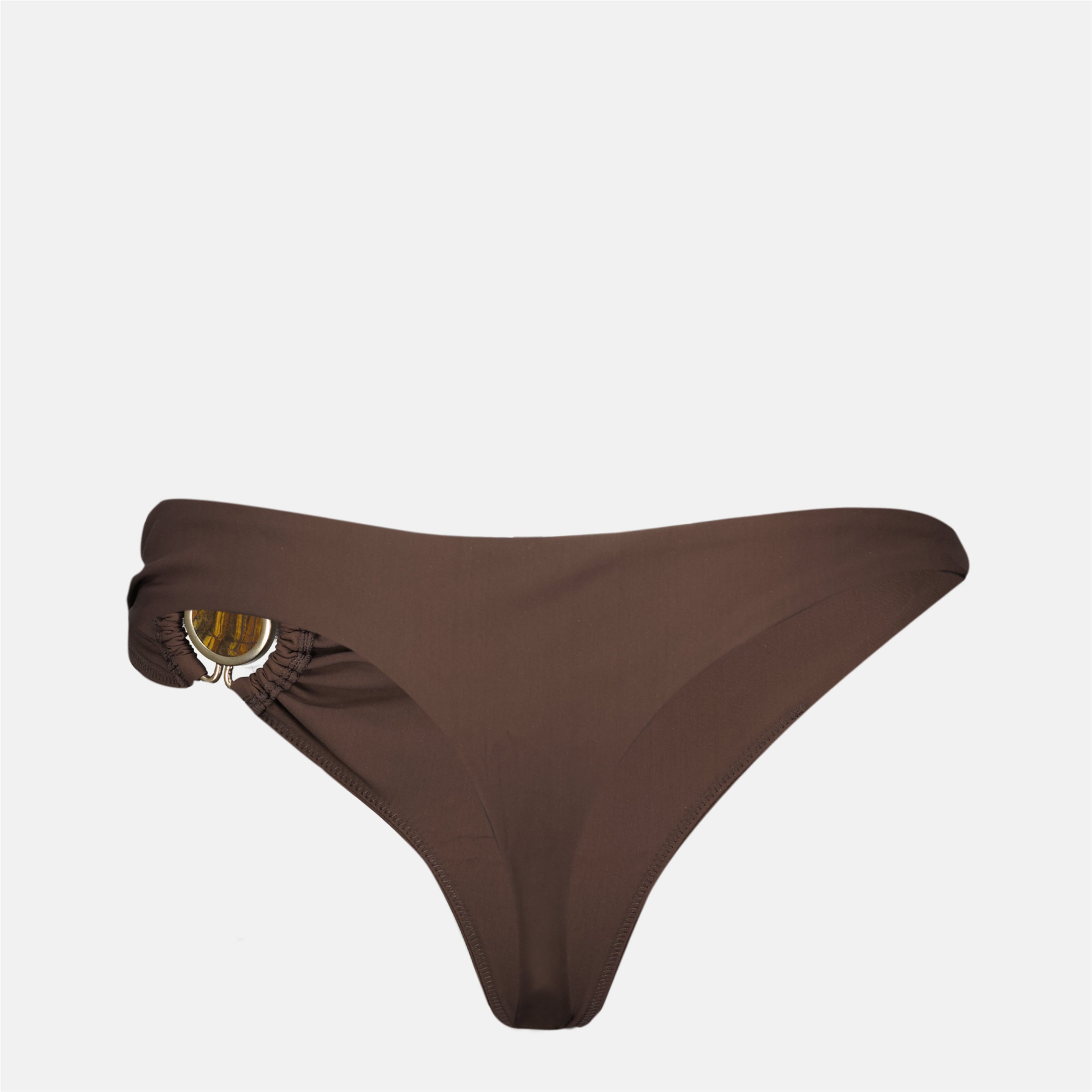 Image of Mineral Stone Brown Swimsuit Bottom by Christopher Esber for Women - Season Spring-Summer 2026 - Back View