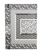 Versace, Greca notebook, luxury stationery, unisex notebook, grey notebook