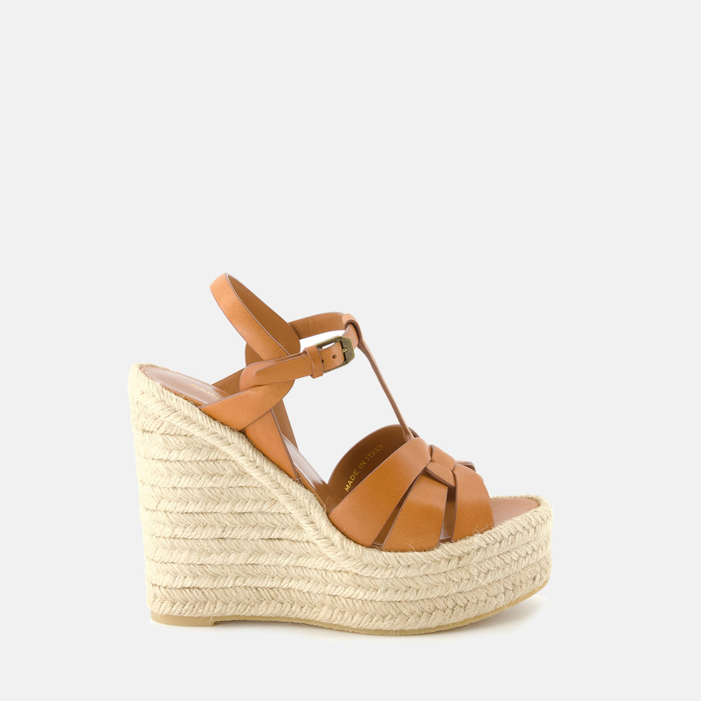 calf leather sandals, jute wedge sandals, adjustable ankle strap, summer footwear, premium sandals