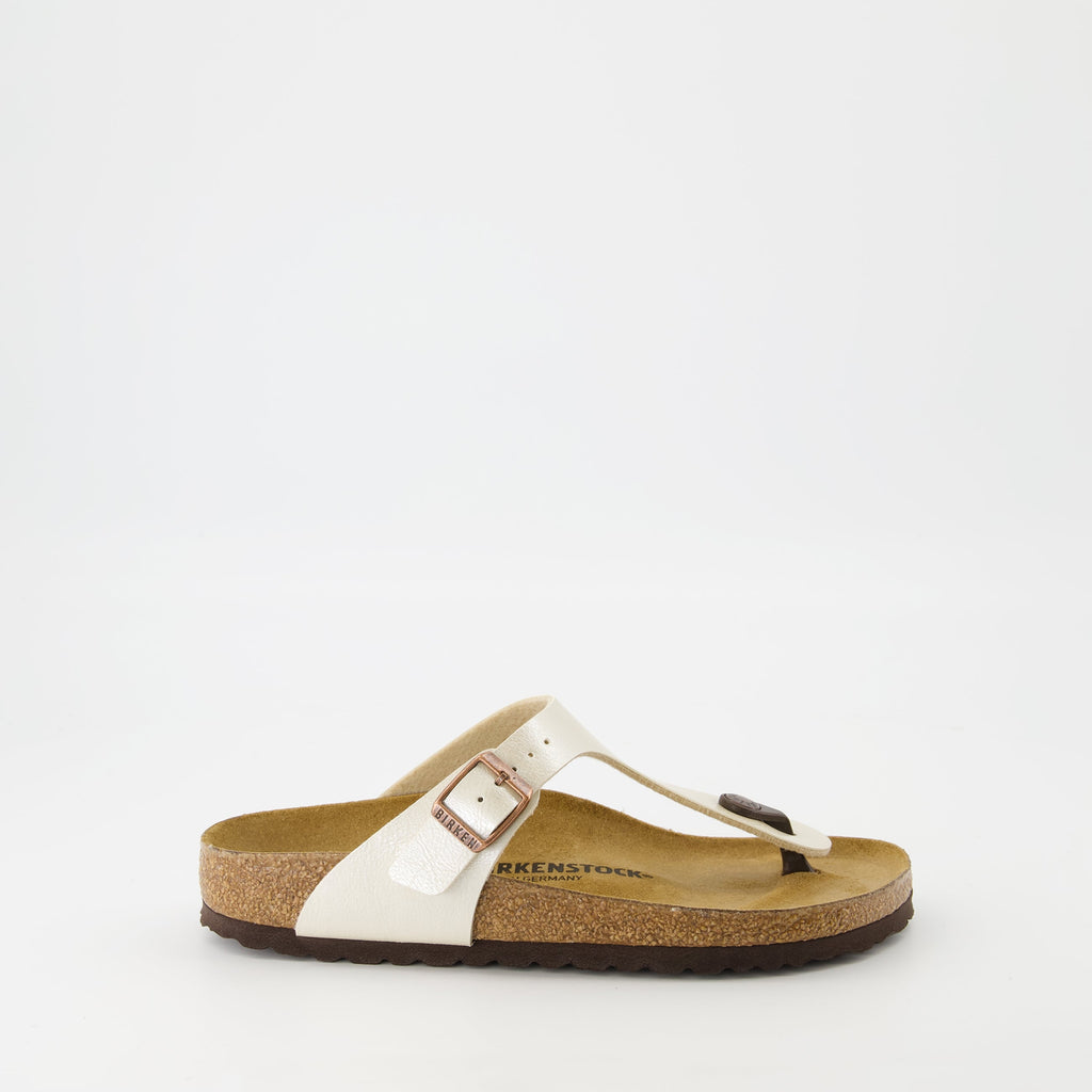 Birkenstock sandals, Gizeh Birko-Flor, anatomical footbed, comfortable sandals, Spring-Summer collection