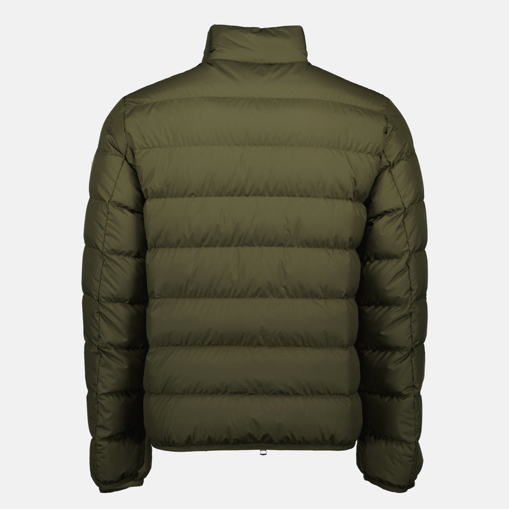 Image of Baudinet Kaki Down Jacket by Moncler for Men - Season Autumn-Winter 2025 - Detail View 2