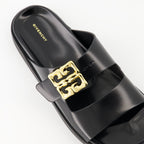 Image des Sandales Liquides 4G de Givenchy pour Femme - Saison Printemps-Été 2025 - Vue en détail de haut